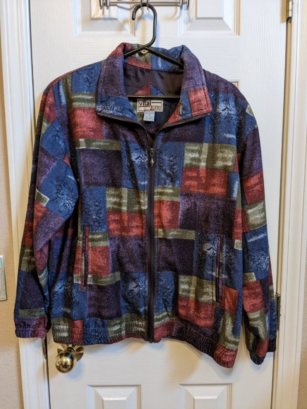 Vital Zone Lightweight Silk Jacket 1980s